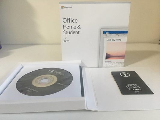 Het originele Huis en Student Retail Key Card van Microsoft Office 2019
