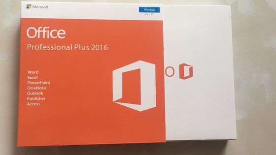 Online Activering 1pc Microsoft Office 2016 Pro plus DVD-Kaart